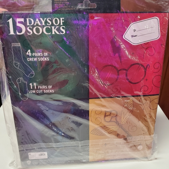 Harry Potter 15 Days of Socks - Picture 2 of 4